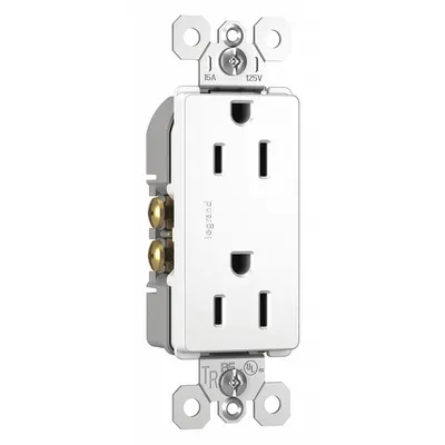LEGRAND 885TRW Duplex Receptacle - General Purpose Receptacles