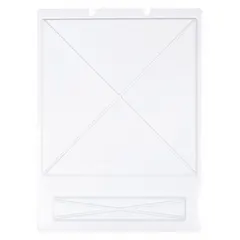 OEM replacement evaporator cover for SCOTSMAN ice machines. Protects the evaporator assembly and helps maintain proper airflow and ice formation. Used in commercial ice machines in foodservice and hospitality settings.
