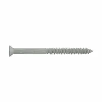 DEWALT Screw Anchor: 5 in Overall Lg, 3/16 in Dia, Stainless Steel, Stalgard®, Hex, Hex, 100 PK (MPN DFM4EUH375)