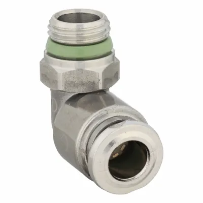 AIGNEP USA 60111X-6-1/8 Stainless Steel Push-to-Connect x - Stainless Steel Tube Fittings