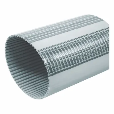 MEGADYNE Timing Belts: Megapower, 0.5 in Pitch, 1 in Top Wd, 480H100US, 96 Teeth - H Section Trapezoidal Timing Belts