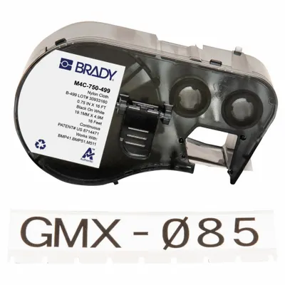 BRADY M4C-750-499 Combined Label and Ribbon Cartridge - Brady Thermal Transfer Continuous Label Roll Cartridges