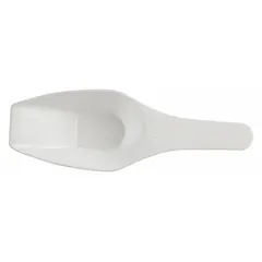 Polypropylene Lab Scoop, 50 mL, White, FDA Grade