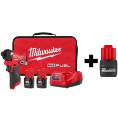 This cordless impact driver features a 1/4-inch drive size and delivers up to 1,500 in-lb of maximum torque. Its brushless motor provides efficient operation for driving screws and fasteners in construction, woodworking, and metalworking applications.