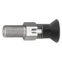 KIPP Indexing Plunger: Locking, 18-8 SS Body w/ 400 SS Plunger, 5/16"-24 Thread (MPN K0338.03004AK)