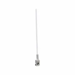 Fixed rod lever actuator for limit switches, compatible with 9007AW series. Features a rod actuator style with a maximum arm/operator length of 12 inches. Used in industrial automation and machinery for mechanical position sensing.