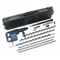 AMS Flighted Auger Kit: Stainless Steel, 5/8 in Connection Size, 2 in Overall Dia, Threaded (MPN 209.13)