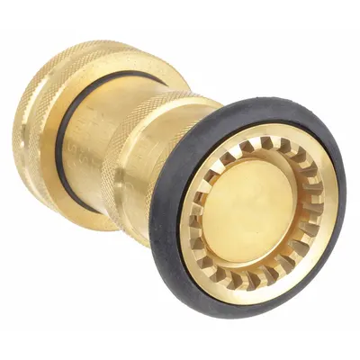 OEM Fire Hose Nozzle: Adj Gallonage, Fog, - Adjustable Gallonage Nozzles