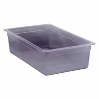 CAMBRO Food Pan: Full Size, Rectangular, 20.6 qt Capacity, NSF Certified, 20 7/8 in Overall Lg (MPN CA16PP190)
