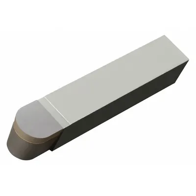 MICRO 100 Single-Point Tool Bit: FRT Tool Bit Style, 5/8 in Shank Wd, 5/8 in Shank Ht - Brazed-Tip Lathe Tool Bits