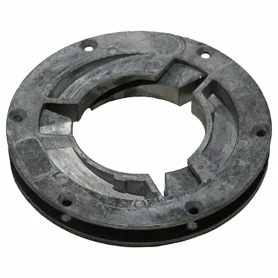DIAMABRUSH Clutch Plate: 5 in Dia, Buffer/Scrubber, Steel - Clutch Plates