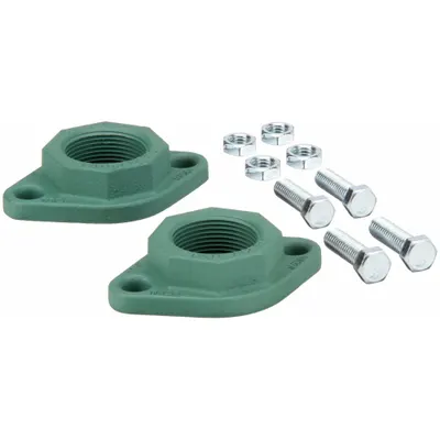 TACO Flange: 1 1/4 in, 110-253F-1, Compatible with Part No. 5CHJ9/5CHK1/5CHK7 - Standard Flanges