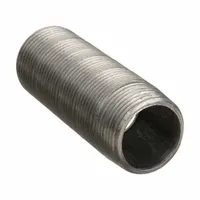 Pipe Nipple: 1/8 in Nominal Pipe Size, Male NPT x Male NPT, 3/4 in Lg, Schedule 40, Welded (MPN 0330000209)