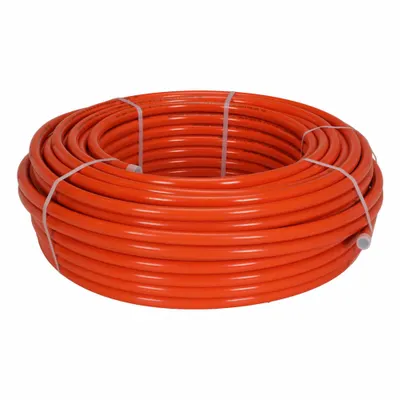 ZURN Tubing: PEX Type B, 3/4 in, Orange, Coil, 300 ft Overall Lg (MPN Q4PAP300X) - PEX Tubing for Radiant Heat