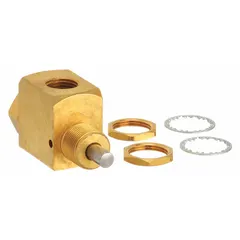 This control valve is designed for use in air compressor systems to regulate airflow and pressure. It is suitable for pneumatic circuits in industrial and maintenance applications where precise air control is required.
