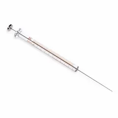 HAMILTON Syringe: 25 ul Capacity - mL, Microliter, Borosilicate Glass, PTFE, Replaceable Tip, PTFE (MPN 80400). Key specifications — Attachment Type: Cemented; Plunger Material: PTFE; Needle Point Style: 2; Needle Type: Cemented; Tip Material: PTFE; Barrel Material: Borosilicate Glass; Brand: HAMILTON; Compatible Needles: Cemented.