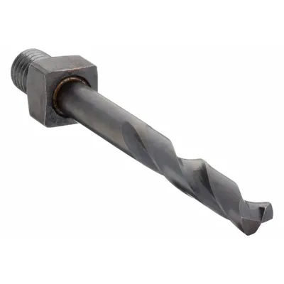 ROCKY MOUNTAIN TWIST Threaded Shank Drill Bit: #28, 1-1/4" Overall Lg - Cobalt Threaded-Shank Drill Bits