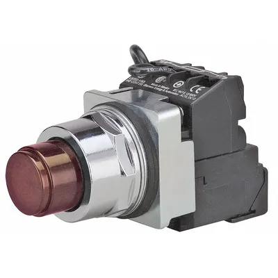 Siemens Illuminated Push Button: Illuminated, Extended Profile, Non-Metallic, 30 mm - Illuminated Extended-Length Push Buttons