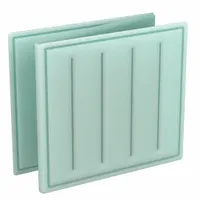 OEM Link Air Filter: 14 in x 14 in x 1 in, 14 in Section Wd, 3 Sections, 2 Ply, MERV 8 (MPN 2JRU1)