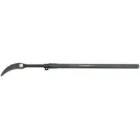 Extendable Indexable Pry Bar: Wedge End, 48 in Overall Lg, 7/8 in Bar Wd, 6 in End Wd, T No (MPN 82248)