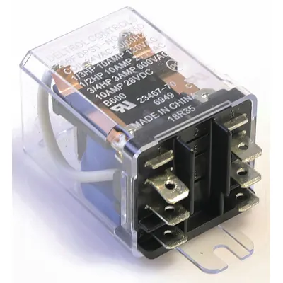YORK Control Relay: Mfr Part # S1-024-25910-700 - Replacement HVACR Controls, Switches & Thermostats