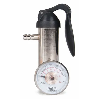 INDUSTRIAL SCIENTIFIC Stainless Steel Male Gas Regulator, CGA C10, 18109565 - Accessories for Portable Gas Detection Calibration