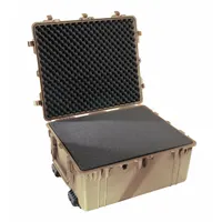 PELICAN Protective Case: 25 1/8 in x 30 1/8 in x 15 3/8 in Inside, Convoluted/Pick and Pluck/Solid (MPN 1690-000-190)