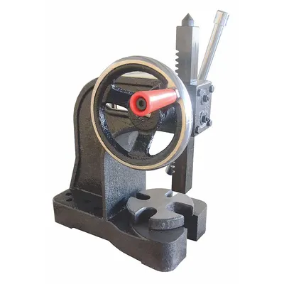 Dayton Arbor Press: 1 ton Force in Tons, 8 in Swing (In.), 5-3/4 x 4-1/4 in, 45/64 to 1-27/64 in - Hand and Power Tools