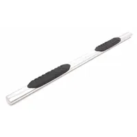 Nerf Bars: Oval, 83 in Overall Lg, 5 in Overall Wd, 5 in Overall Ht, Stainless Steel, 5 in Dia (MPN 23977002)