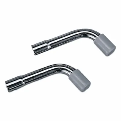 FIRST VOICE Anti-Tip Device: FIRST VOICE, Steel, 7 1/2 in Overall Lg - Oxygen Attachments & Anti-Tip Devices for Wheelchairs