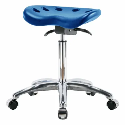 OEM Tractor Stool: Polyurethane, Ht Range 20 in to 28 in, 17 in Seat Wd, 14 in Seat Dp - Polyurethane Lab Stools