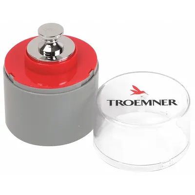 TROEMNER Calibration Weight: 500 g Nominal Mass, Cylinder Calibration Wt, 2, Non-Accredited - Class 2 Calibration Weights