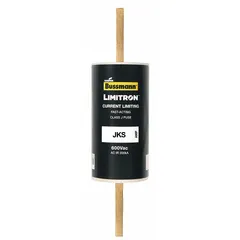 Class J, 600 A, 600 V AC, non-indicating, bolt-on body fuse. Provides overcurrent protection for industrial circuits such as motor control centers, panelboards, and feeder circuits.
