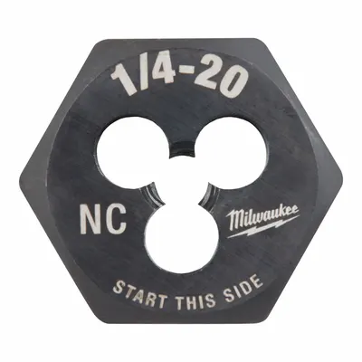 MILWAUKEE Solid Hex Rethreading Die - Solid Hex Rethreading Dies