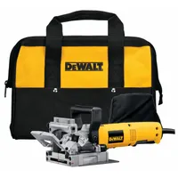 DEWALT Corded Biscuit Joiner Kit: 120V AC, 6.5 A, 13/16 in Max. Cutting Dp, 3 No. of Dp Settings (MPN DW682K)