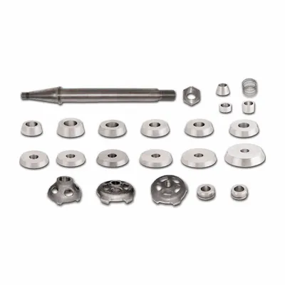 BENDPAK Adapter Set: Truck Adapter Set, 1 1/2- 12 Thread Size - Brake Lathe Accessories