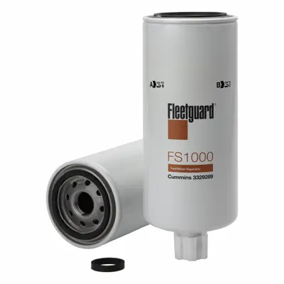 FLEETGUARD Automotive Fuel Filter: 15 5/16 in Overall Lg, 3 11/16 in Outside Dia - Spin-On Fuel Filters