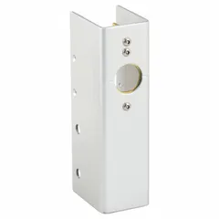 Keyed removable mullion designed for use with Von Duprin exit devices. Provides a removable center post in commercial door openings to allow wide passage for equipment or crowds while maintaining security with a keyed lock. Built for heavy-duty commercial applications.