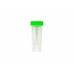 PPCO Centrifuge Tube, 30 mL, Natural, Green Closure, Graduated