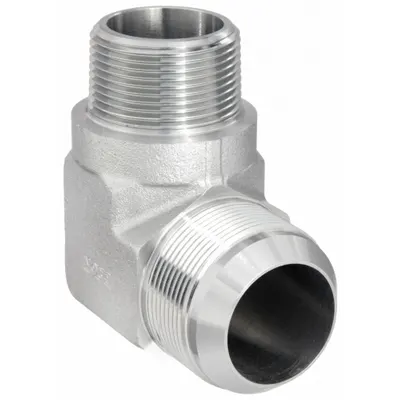 AEROQUIP 2024-24-24S NPTF-to-JIC Steel Hydraulic Hose Adapter - NPTF-to-JIC Steel Hydraulic Hose Adapters