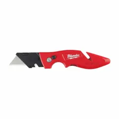 Manually opening multi-tool utility knife with metal and aluminum construction. Includes one blade and a pocket clip for convenient carry. Suitable for cutting tasks in construction, electrical, and general industrial applications.