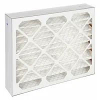 Pleated Air Filter: 16 in x 20 in x 4 in, MERV 13, LEED/Green