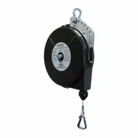 HUBBELL Tool Balancer: Ratchet Locking, 10 lb Max. Tool Wt, 8 ft Cable Lg, Steel, Spring Clip, Fixed (MPN BG-07-L)