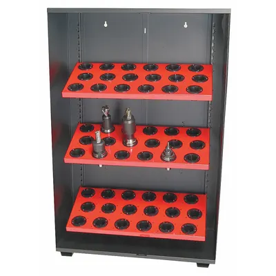 HUOT CNC Wall Tree Locker: For BT50/CAT50 Taper - CNC Toolholder Lockers