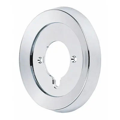 SYMMONS T-27 Circle Trim Plate, Chrome Finish - Trim Parts & Decals for Bathtubs & Showers