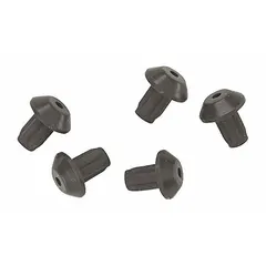 Burner grate foot for Whirlpool ovens. Supports the grate surface inside the oven cavity, ensuring stable positioning of cookware during burner operation. Genuine replacement part.