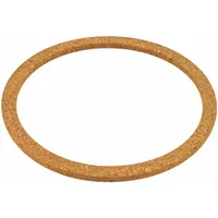 Cork gasket for transmission filter applications. Measures 1/8 in length with a 3 1/4 in inside diameter. Provides a seal between the filter and housing to prevent fluid leaks