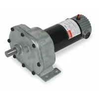 DAYTON DC Gearmotor: Parallel, 90V DC, TENV, 46 RPM, 75 in-lb Max Torque, 1/15 hp Input Horsepower (MPN 1LPK6)