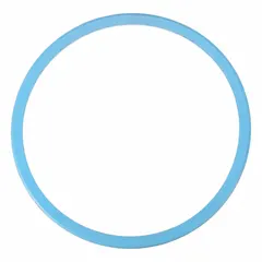 This PTFE gasket is designed for use with GRACO paint tanks, compatible with models 25C536, 25C537, and 25C538. It provides a seal to prevent leaks in pressure pot systems used in industrial painting and fluid handling applications.