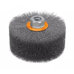 Type 1 general purpose cut-off wheel for carbon and stainless steel. Aluminum oxide abrasive, 14" diameter, 3/32" thickness, 1" arbor. Sold in a 10-pack. Used in metal fabrication, construction, and maintenance for cutting ferrous materials.